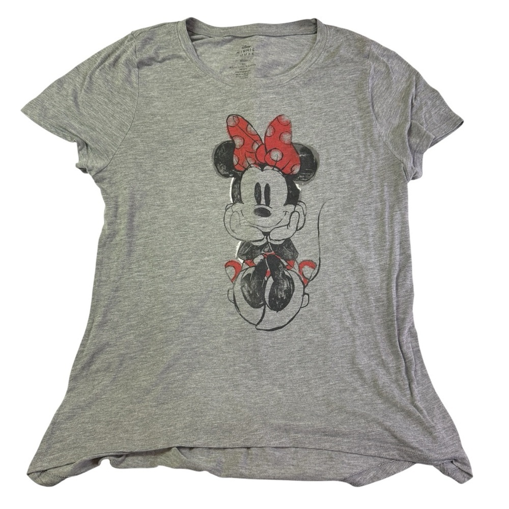 Disney Gray Minnie Mouse Tee